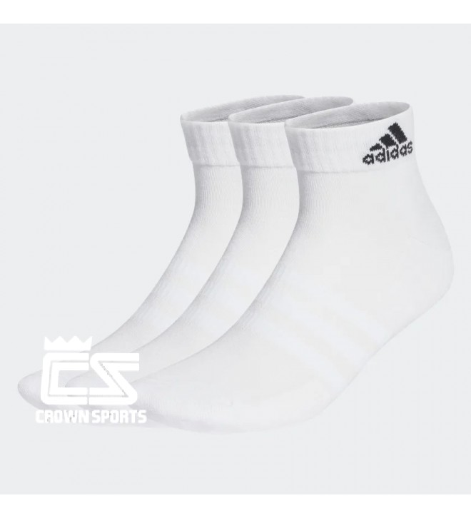 Adidas Linear Ankle Cushioned Socks 3 pack -HT3441